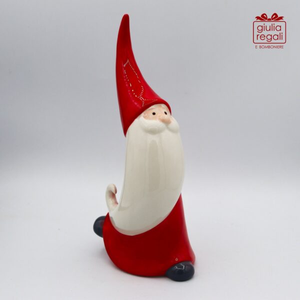 Babbo Natale in ceramica Cuorematto