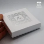 Collana a forma di goccia con catena lunga artigianale anallergica - immagine 5