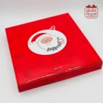 Antipastiera Natalizia Cuorematto a forma di Albero con Gnomi - immagine 3