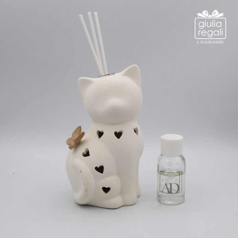 Profumatore Gatto con luce led - AD Emozioni