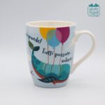Tazza Mug con decoro pesci e balena - Wald