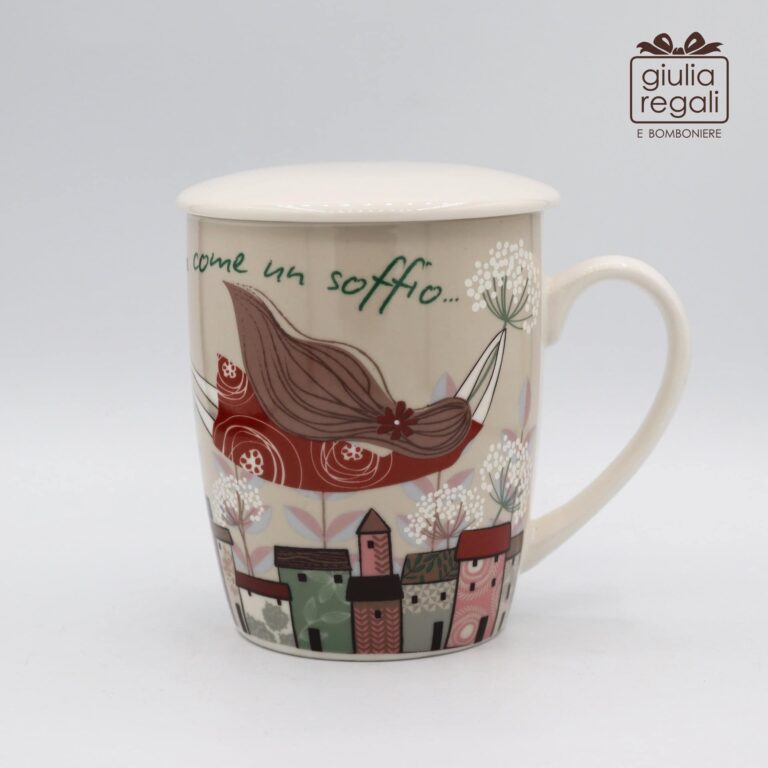 Tisaniera con Coperchio e decoro Soffio - Wald