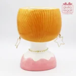 Vaso Girl bionda con orecchini a stella - immagine 4