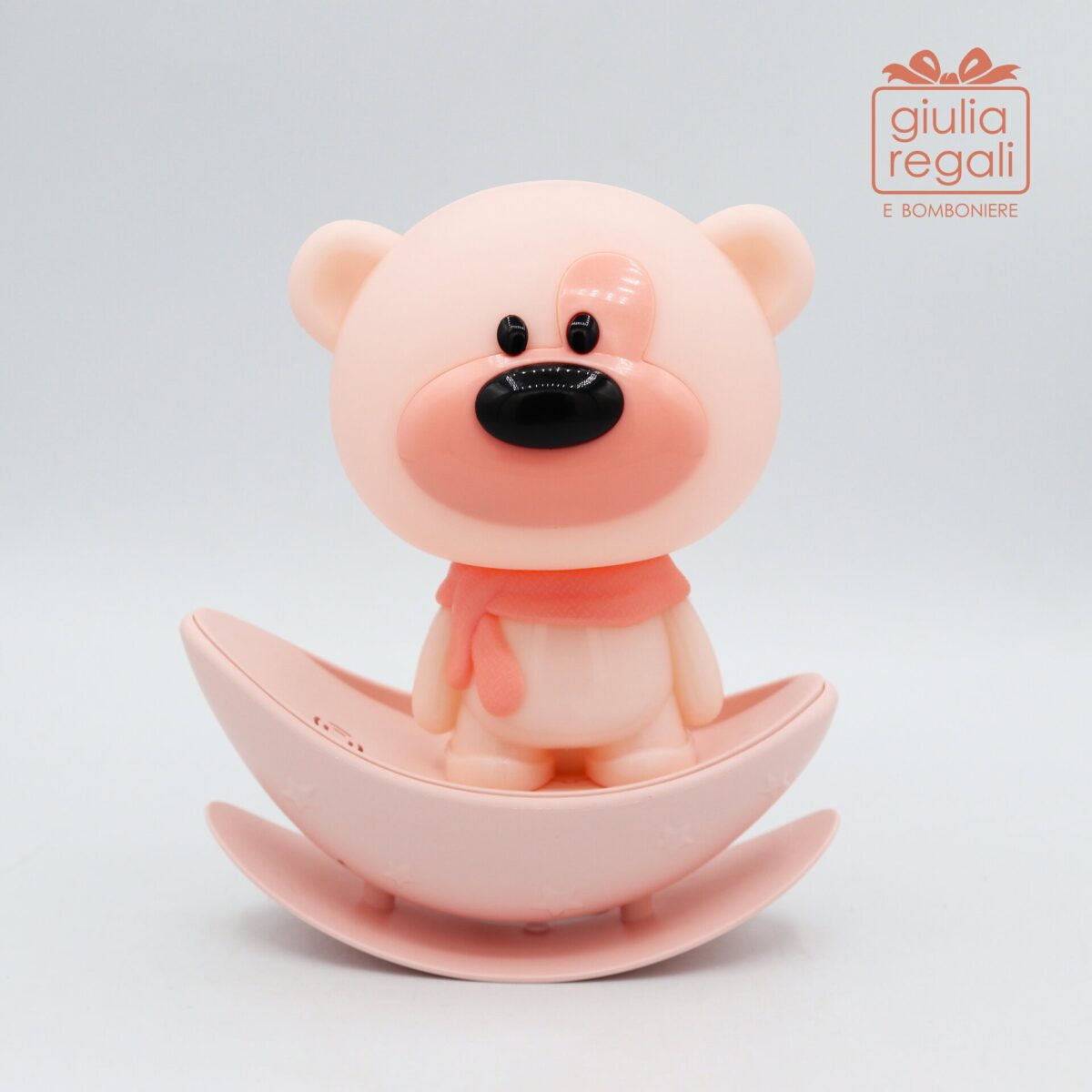 Animaletto Luce Rosa Orso – Lampada Magot con orsetto