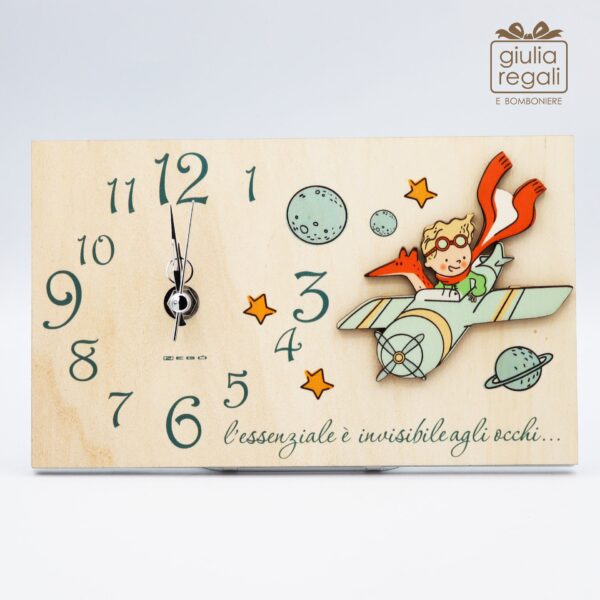 Orologio Piccolo Principe Aereo e Volpe