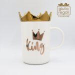 Tazza Mug con Corona e scritta King