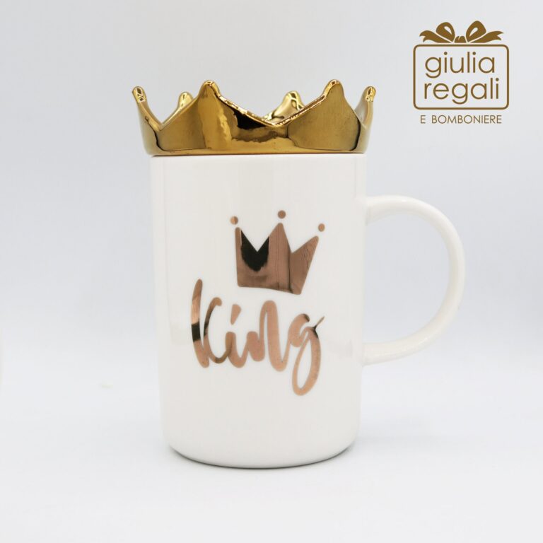 Tazza Mug con Corona e scritta King