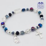 Braccialetto Pietre e Cristalli – Blu - Angelo Croce