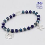Braccialetto Pietre e Cristalli – Blu - Stelle