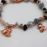 Braccialetto Pietre e Cristalli – Grigio – Campane Orsetto
