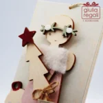 Quadretto Angelo Natale Gioia nel Cuore - immagine 2