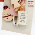 Quadretto Angelo Natale Gioia nel Cuore - immagine 3