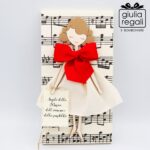 Quadretto Angelo della Musica, dell'Armonia e della Sensibilità