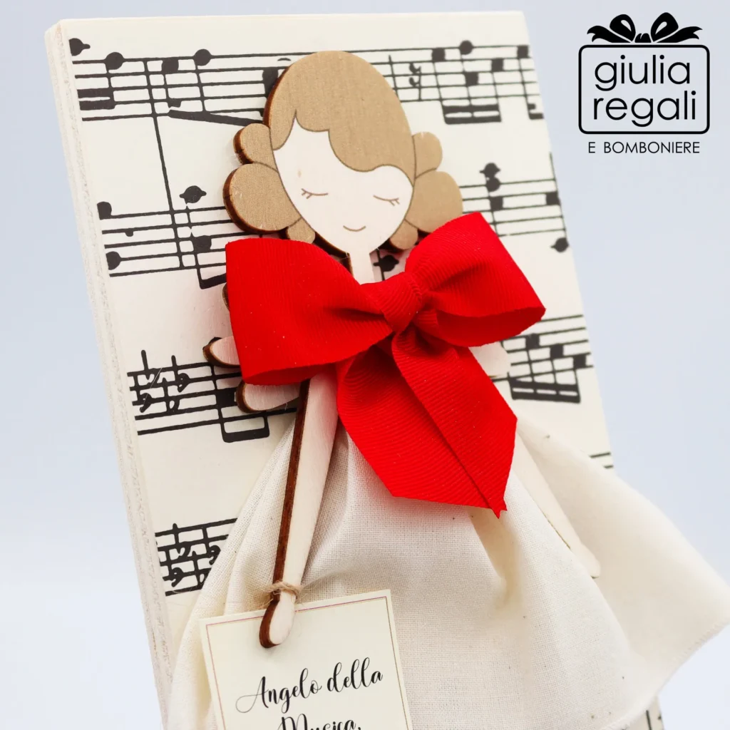 Quadretto Angelo della Musica, dell'Armonia e della Sensibilità