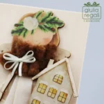 Quadretto Angelo della casa luogo di luce e calore - immagine 2
