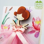 Quadretto Ballerina e Rana specchio d'acqua - immagine 2