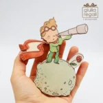 Bomboniere Piccolo Principe Calamite in legno - immagine 7