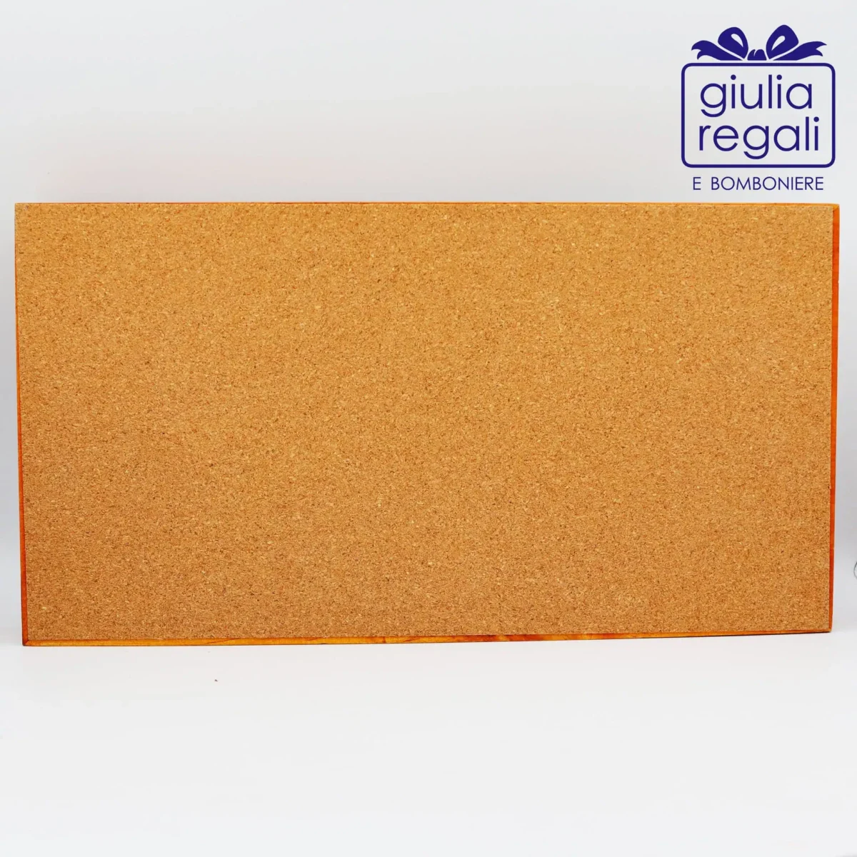 Vassoio in legno con decori in ceramica fiori astratti - immagine 5