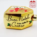 Casetta addobbo vetro oro - immagine 2