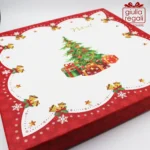 Piatto Natale in porcellana con scatola 27 cm