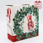 Stella addobbo vetro scatola