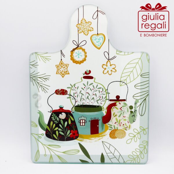 Tagliere Teiera Natale