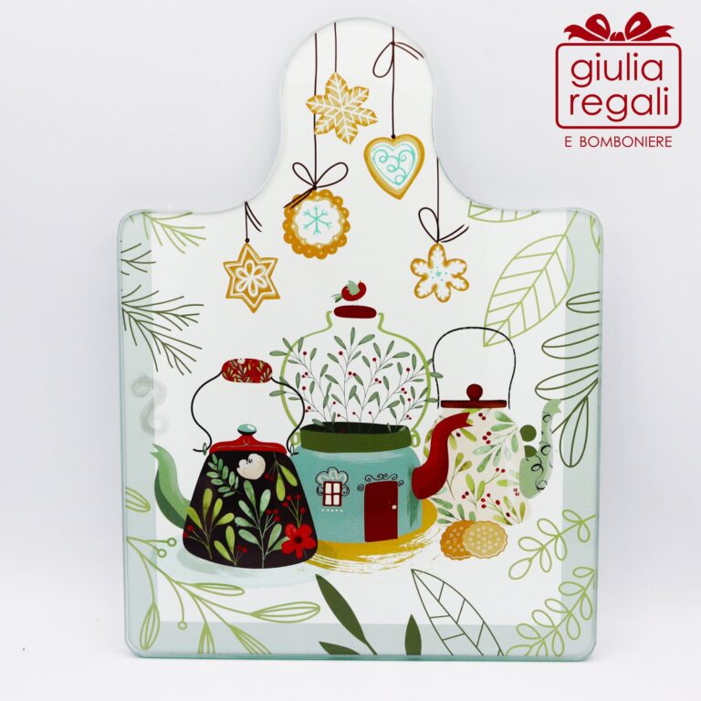 Tagliere Teiera Natale
