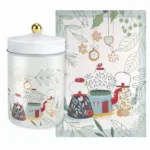 Set Barattolo + strofinaccio "Teiere" Wald