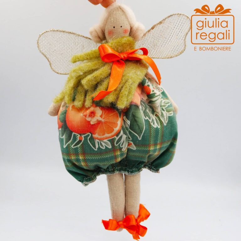 Angelo di stoffa profumato artigianale A