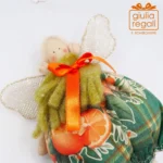 Angelo di stoffa profumato artigianale A - immagine 2