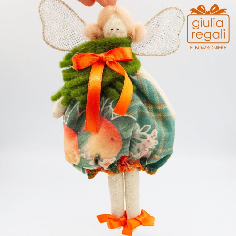 Angelo di stoffa profumato artigianale B