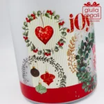 Set Barattolo + strofinaccio "Ghirlande" Wald