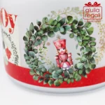 Biscottiera Ghirlande Natale - immagine 3