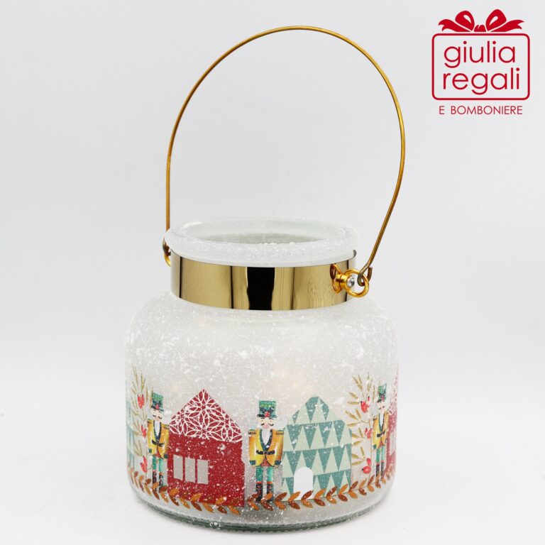 Lanterna grande vetro Schiaccianoci