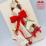 Quadretto Angelo Campanella Casa Affetti e Famiglia sagoma legno - immagine 2