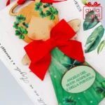 Quadretto Angelo del Buon Auspicio e Fortuna sagoma legno