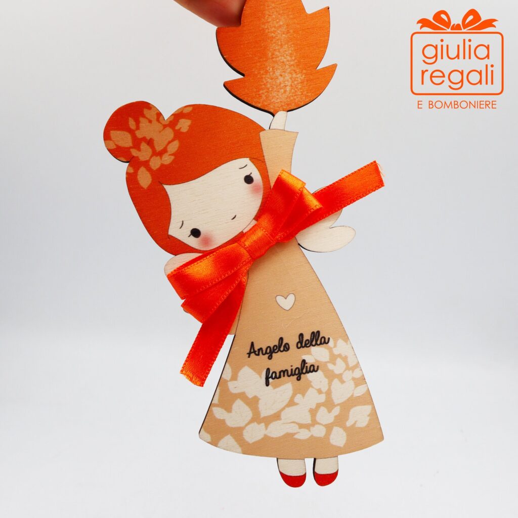 Quadretto Angelo della Famiglia sagoma