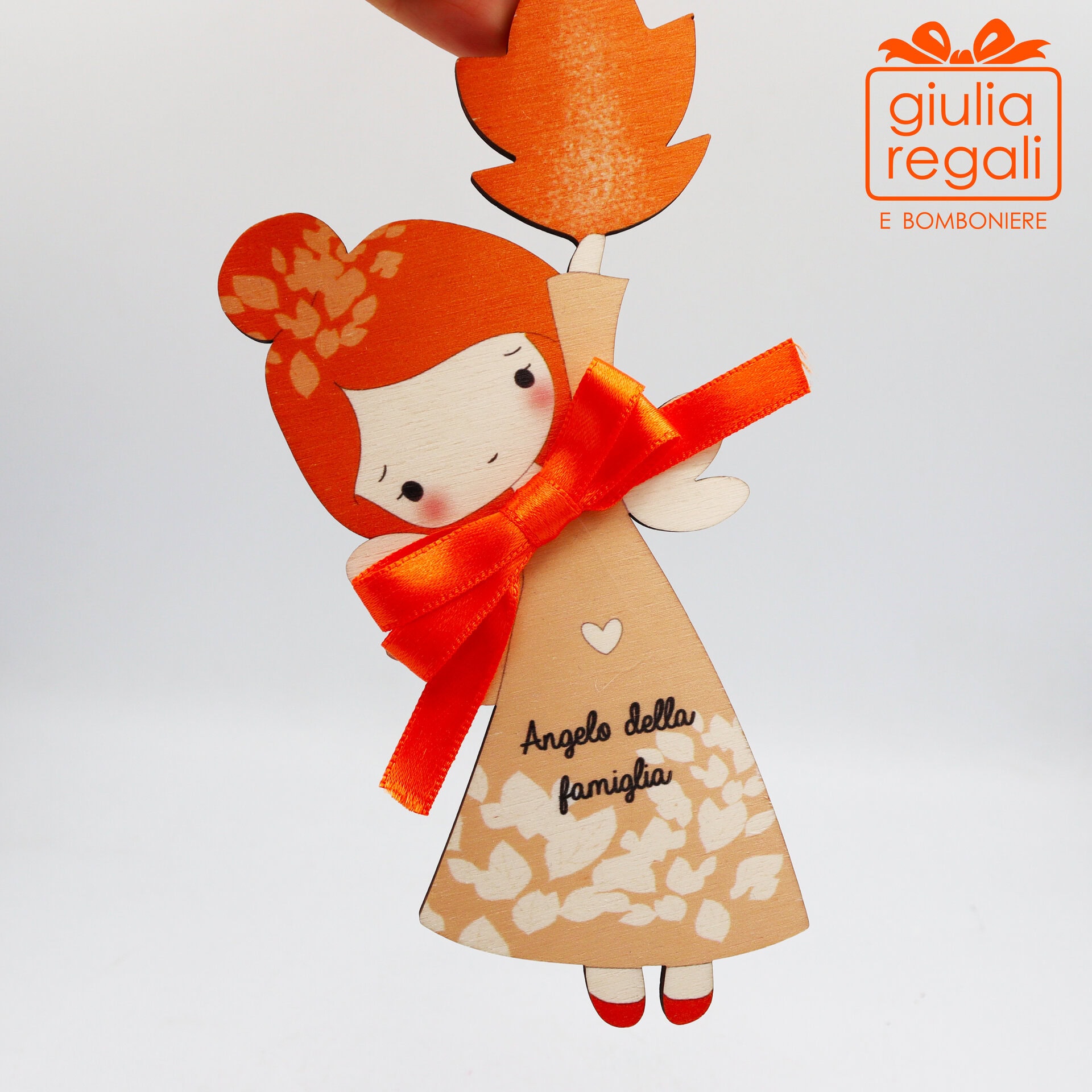 Quadretto Angelo della Famiglia sagoma - 01 Quadretto Angelo della Famiglia sagoma