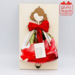 Quadretto Angelo della Mamma in legno