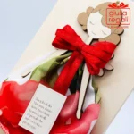 Quadretto Angelo della Mamma in legno