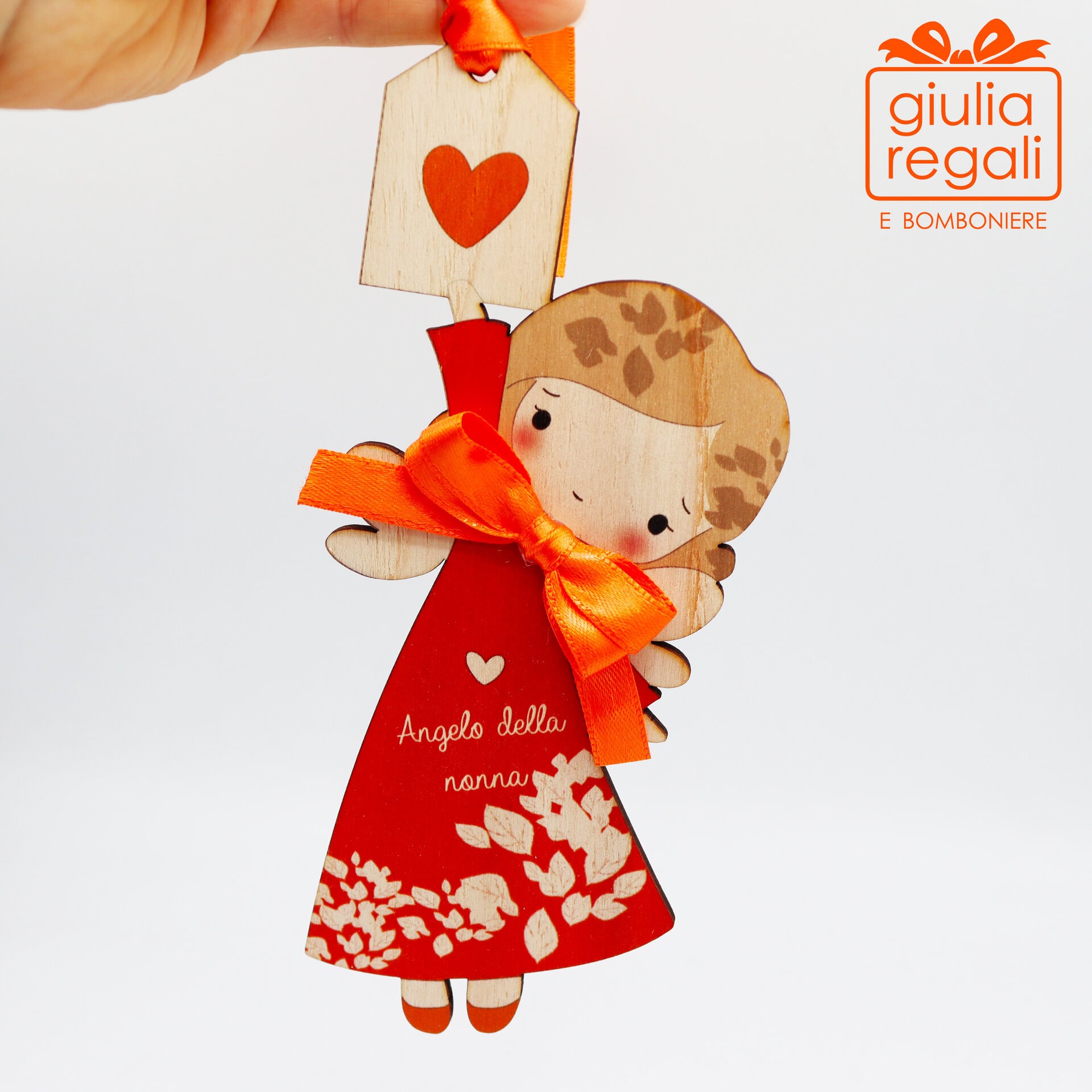 Quadretto Angelo della Nonna sagoma - 01 Quadretto Angelo della Nonna sagoma