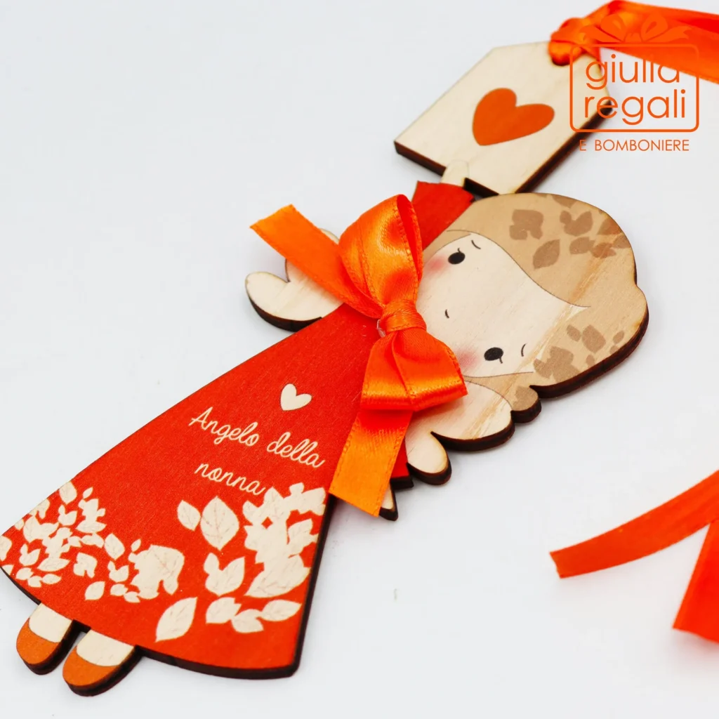 Quadretto Angelo della Nonna sagoma