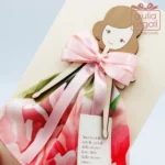 Quadretto Angelo delle Sorelle in legno - immagine 2