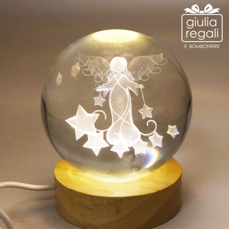 Sfera vetro led Angelo