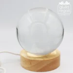 Sfera vetro led Casa natalizia - immagine 3