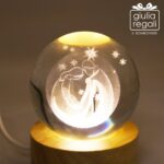 Sfera vetro led Presepe