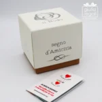 Bomboniera Nodo d'Amore in vetro 7 cm Cuorematto - immagine 7