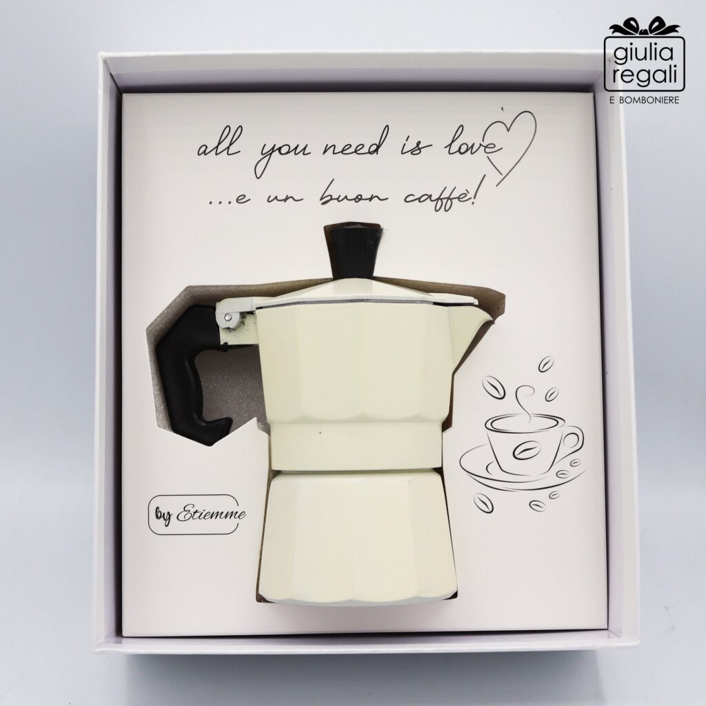 Caffettiera moka in metallo