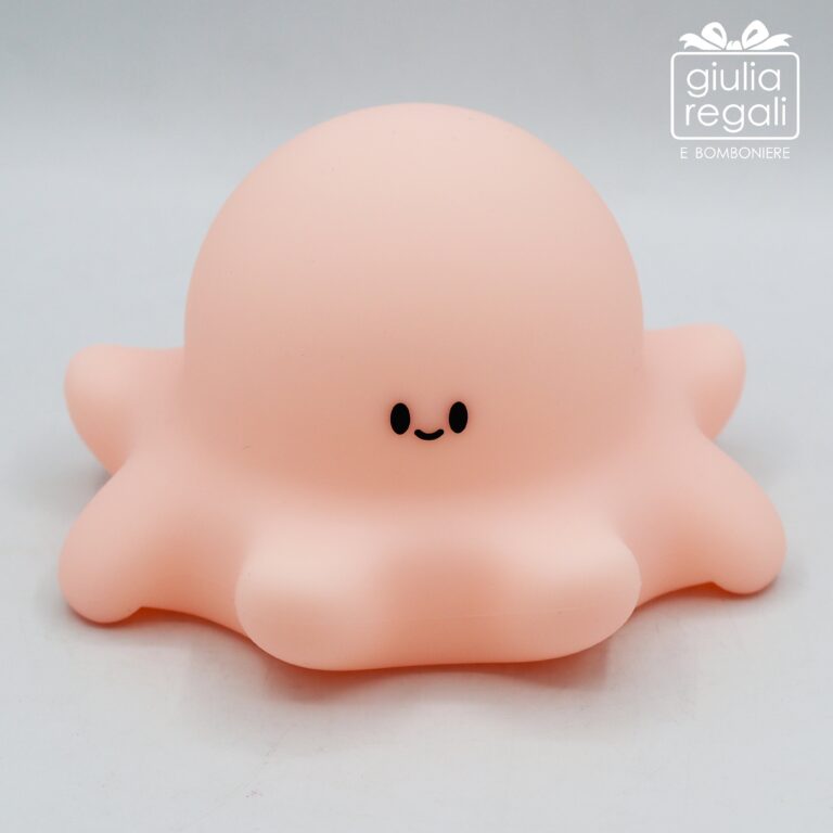 Lampada in silicone octopus con luce LED a intensità regolabile ricaricabile USB