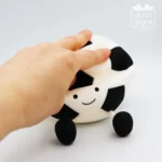 Lampada in silicone pallone da calcio con luce LED multicolore ricaricabile USB - immagine 2